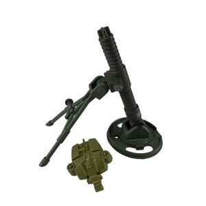 Vintage 1985 G.I. Joe Forward Observer Mortar Launcher & Airtight Backpack